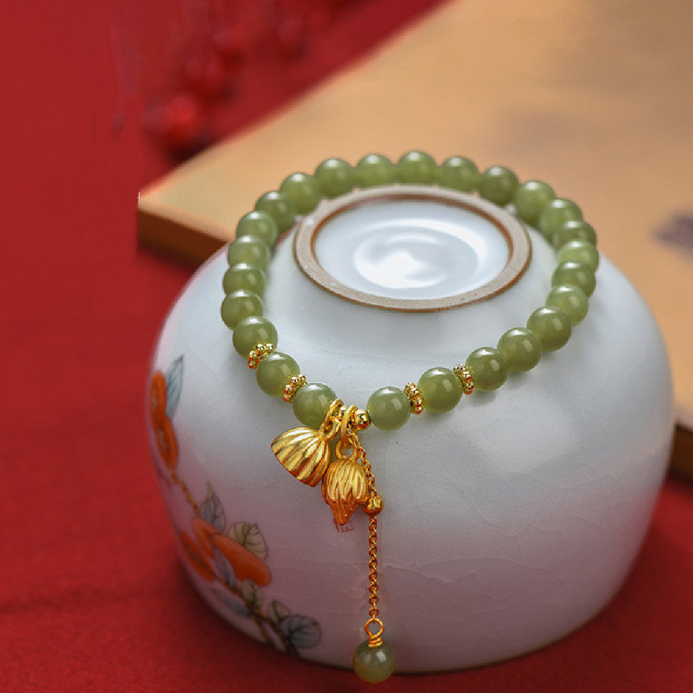 Fashion Alloy Hotian Jade Hand String