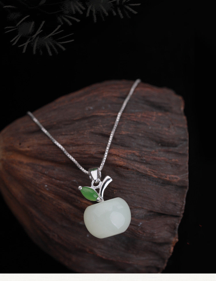 Creative Fashion Hetian Jade Pendant Necklace