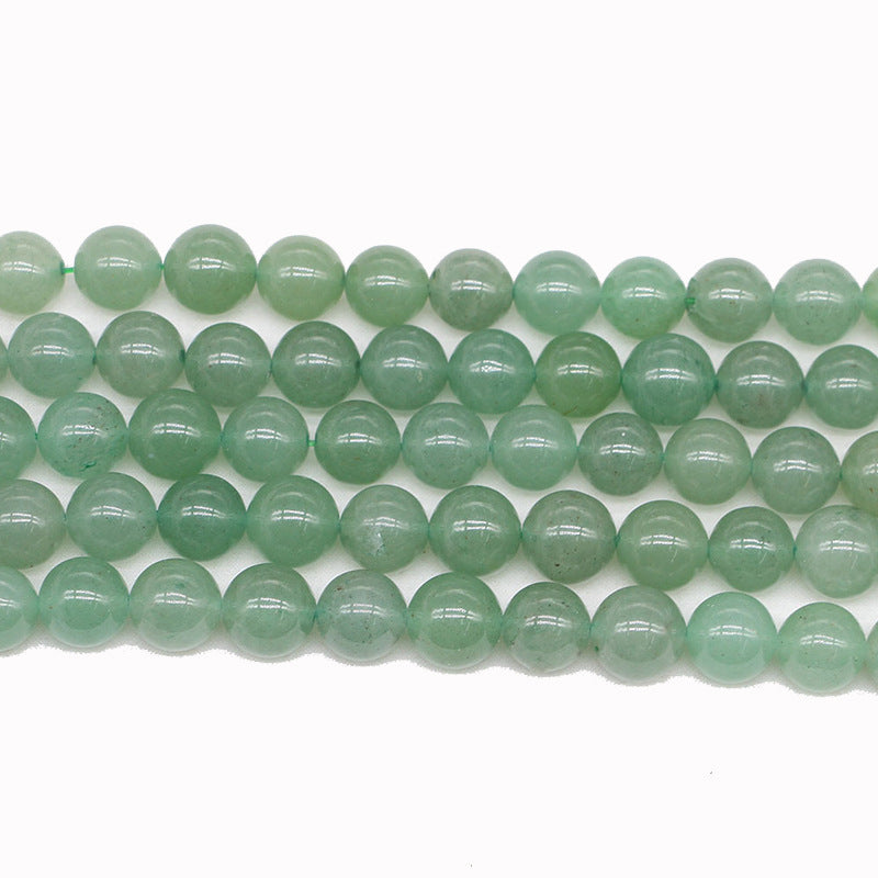 Natural Stone Green Aventurine Loose Beads Round DIY Bracelet Accessories