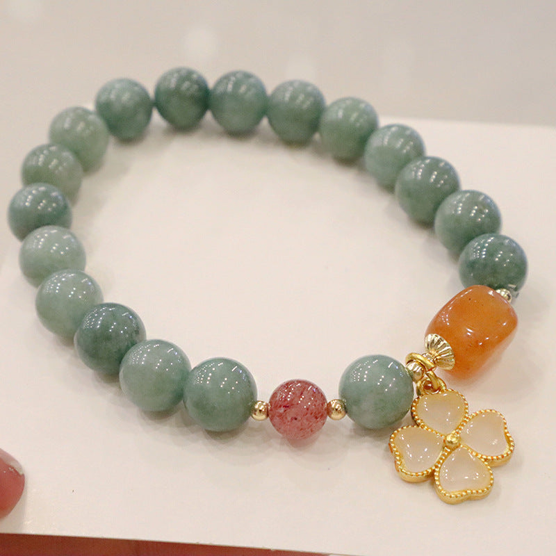 Jade Crystal Bracelet For Women