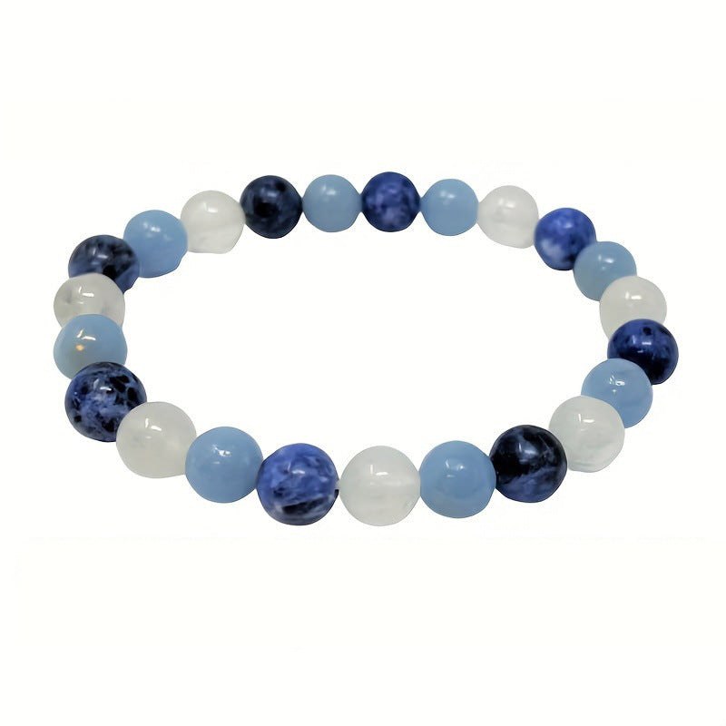 Women's Fashion Blue Beaded Bracelet