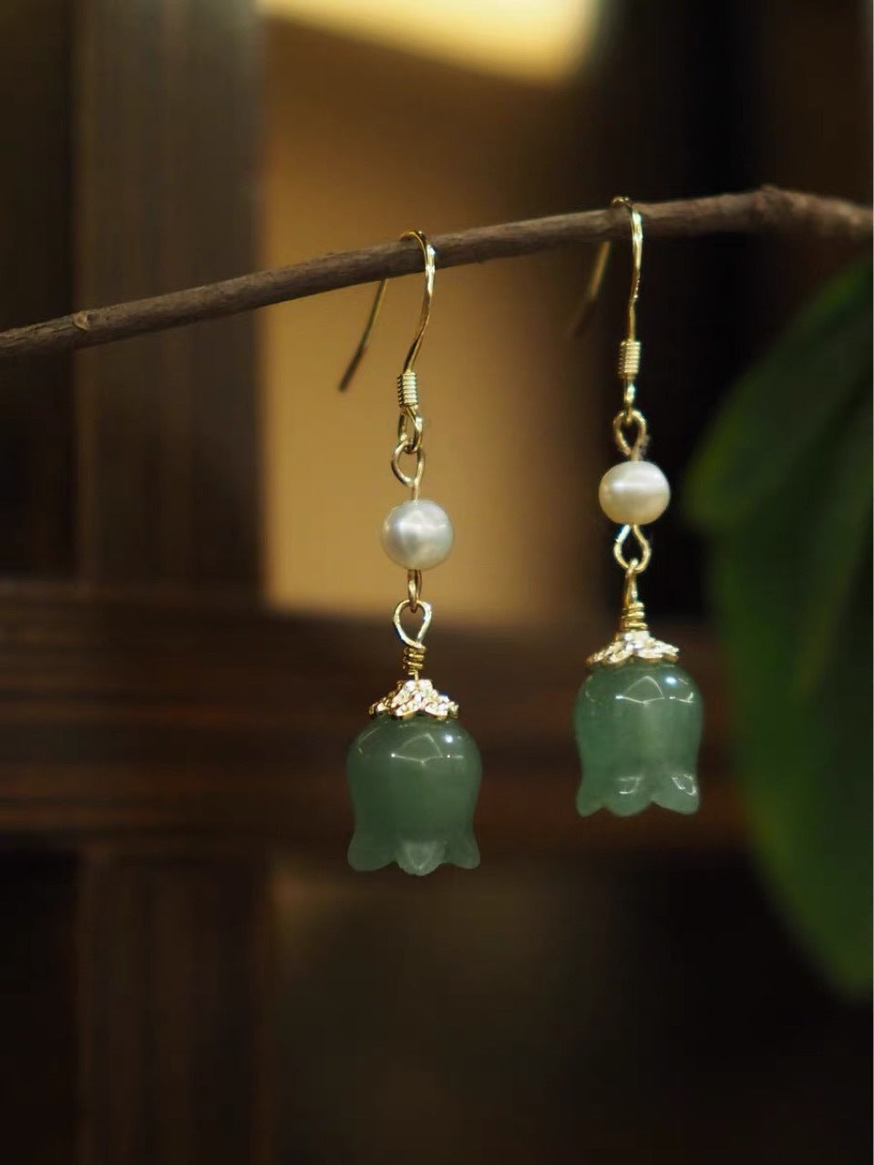 Dongling Jade Ancient Wind Chime Orchid Jade Ear