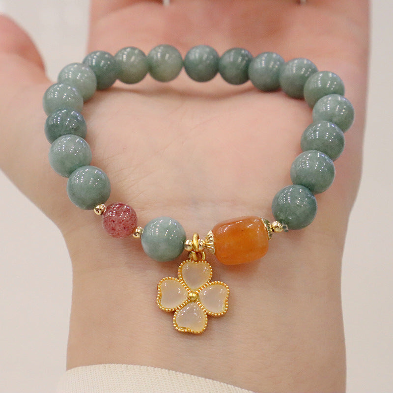 Jade Crystal Bracelet For Women