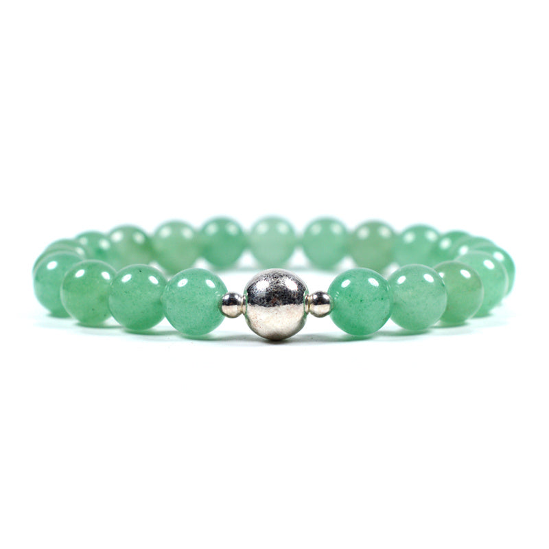 Green Tung Ling Jade Crystal Bracelet