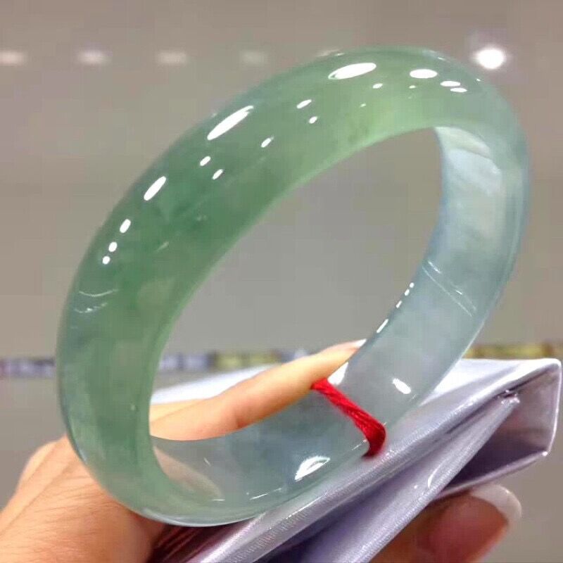 Oil Green Light Green Moisturizing Ice Transparent Jade Bracelet