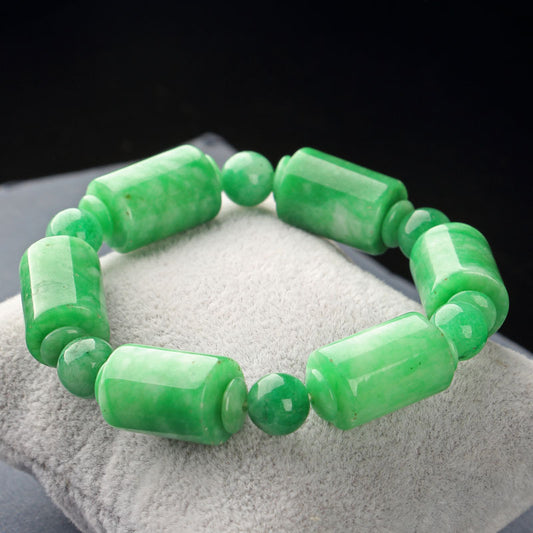 Dry Green Bracelet Cold Jade Necklace