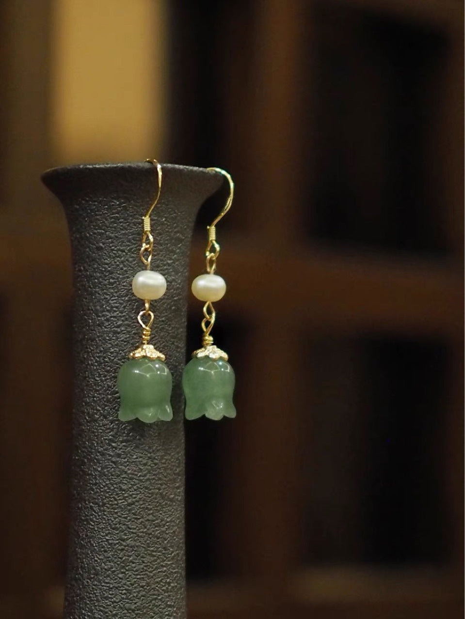Dongling Jade Ancient Wind Chime Orchid Jade Ear
