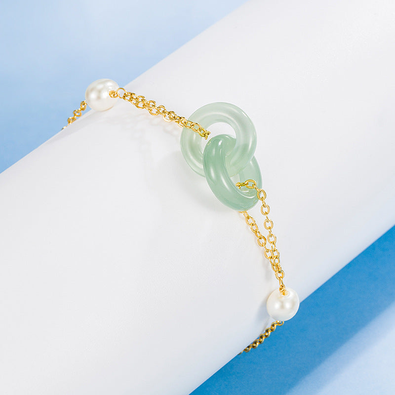 Women's Fashion Personality Hetian Jade Bracelet