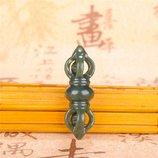 Hetian Sapphire Tibetan Instrument Jade