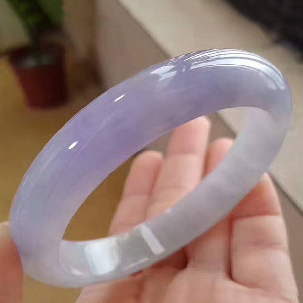 Ice Waxy Kinds Violet Jade Bracelet