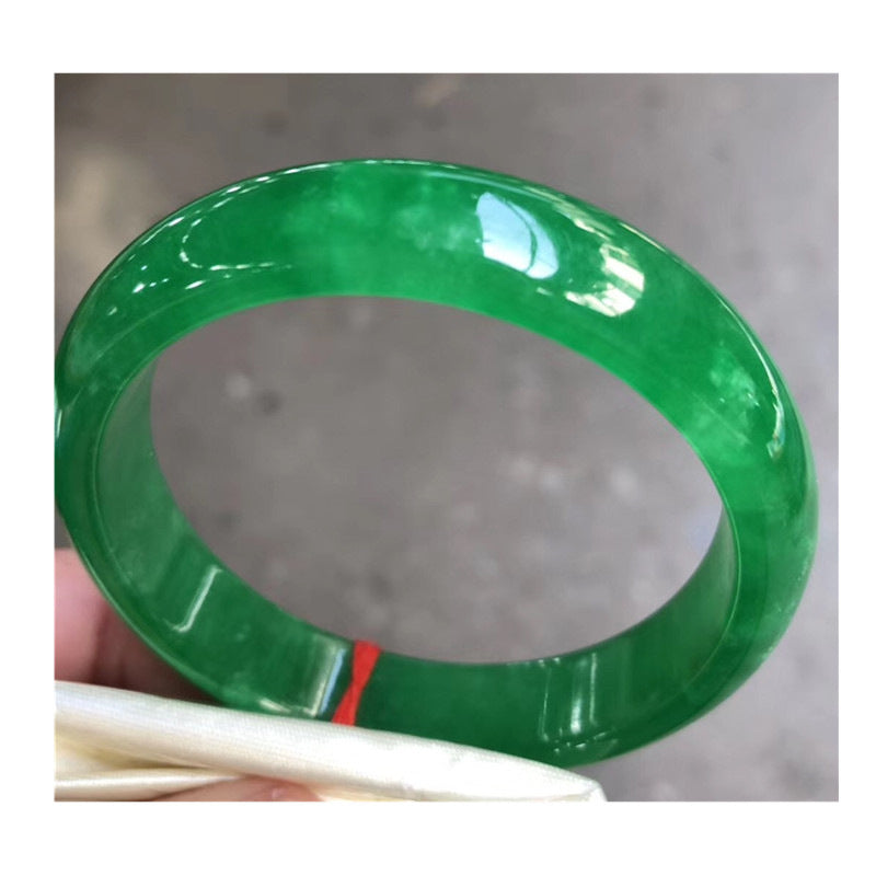 Women's Jade Ice Jadeite Bracelet With Certificate