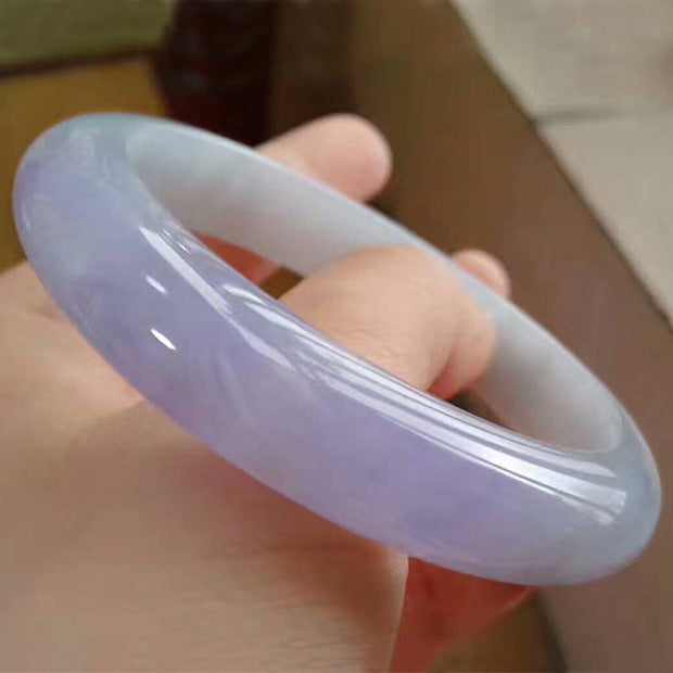 Ice Waxy Kinds Violet Jade Bracelet