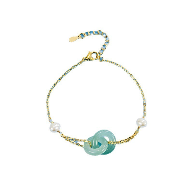 Women's Fashion Personality Hetian Jade Bracelet