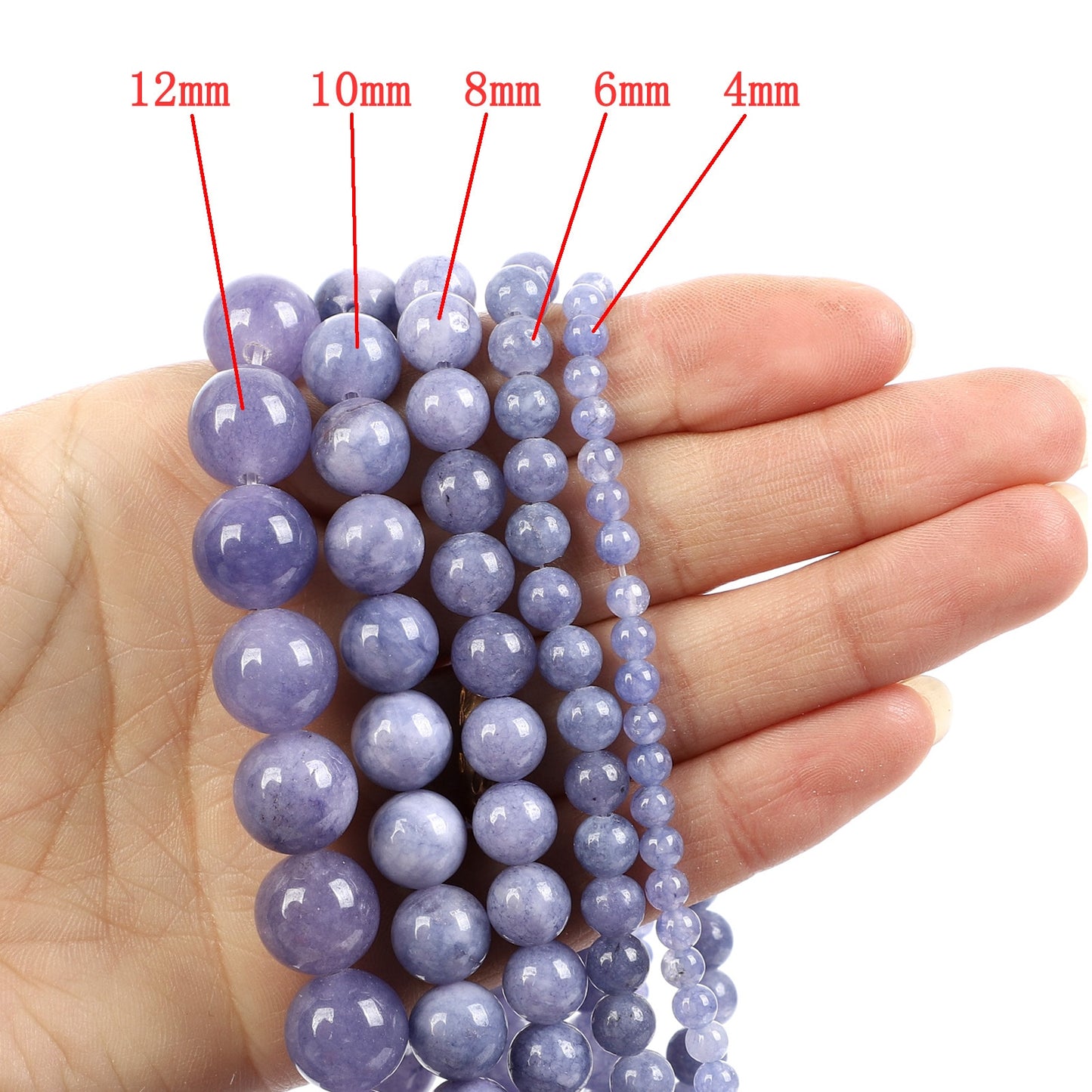 Charm Round Loose Beads for Jewelry Making