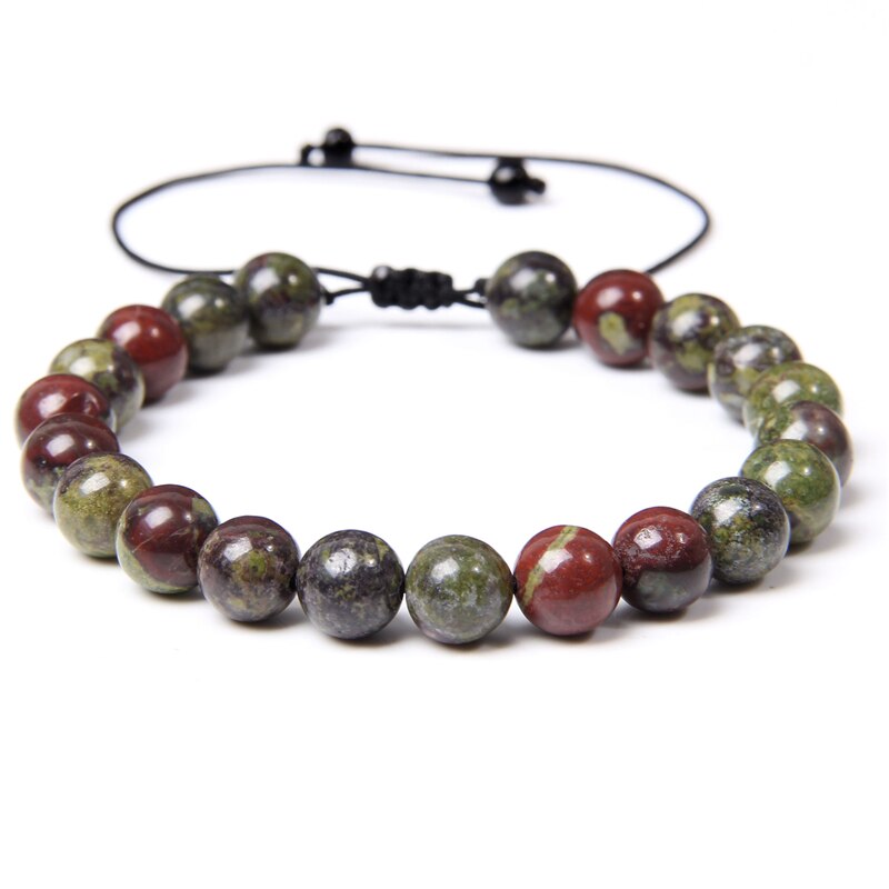 Adjustable Natural Stone Bracelet women Men Minimalist