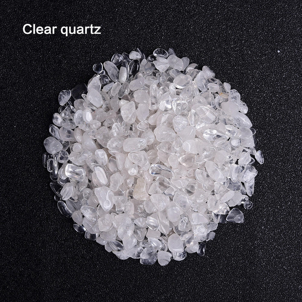 50g Natural Irregular Crystal Quartz Rock Tumbled
