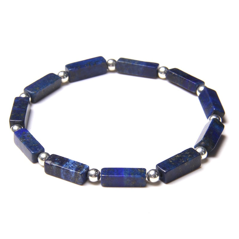 Lapis Lazuli Bracelet For Men Natural Polished