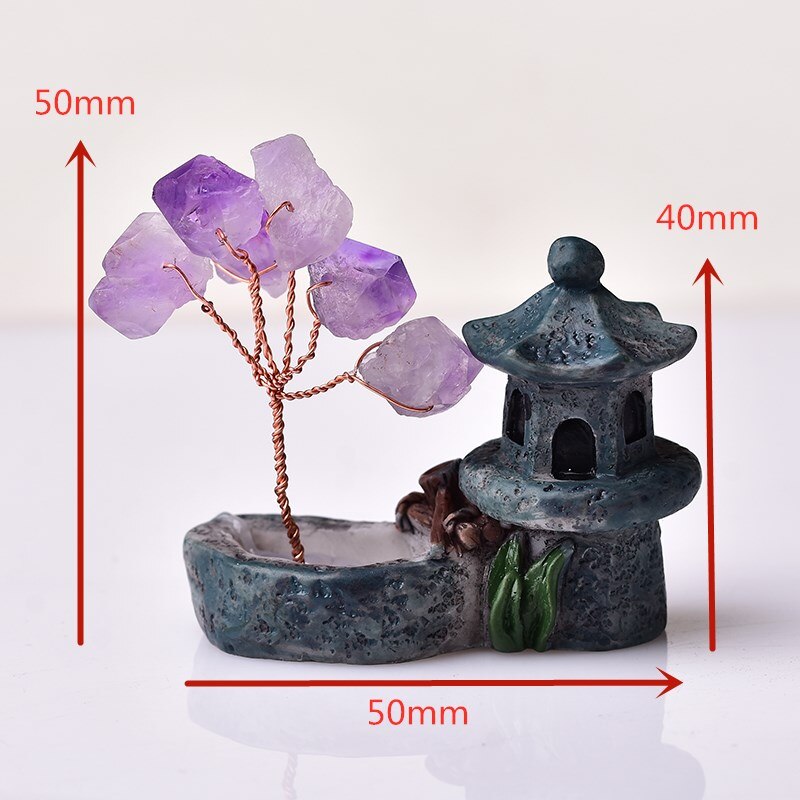 Amethyst Tree Crystal Ornaments Tree of Life