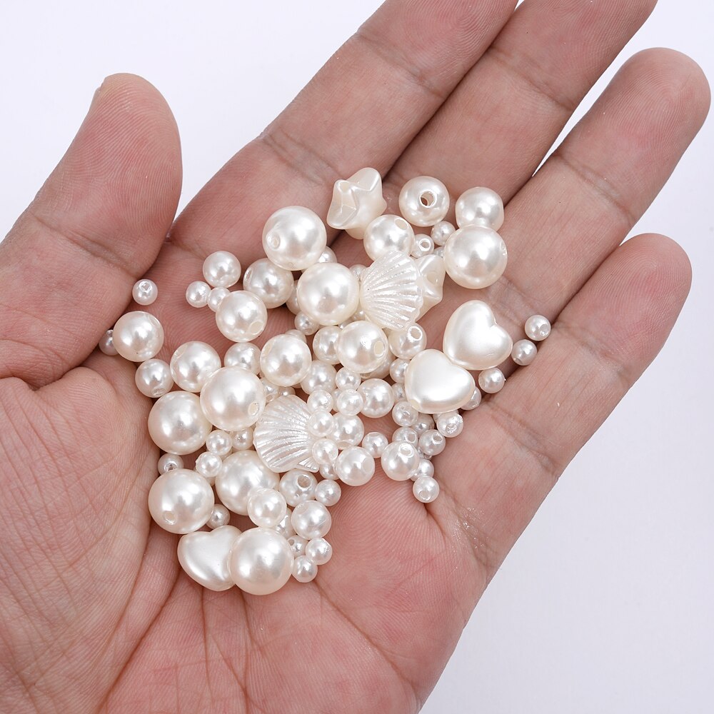 Pearl Beads Shells Star Heart Shape Beads