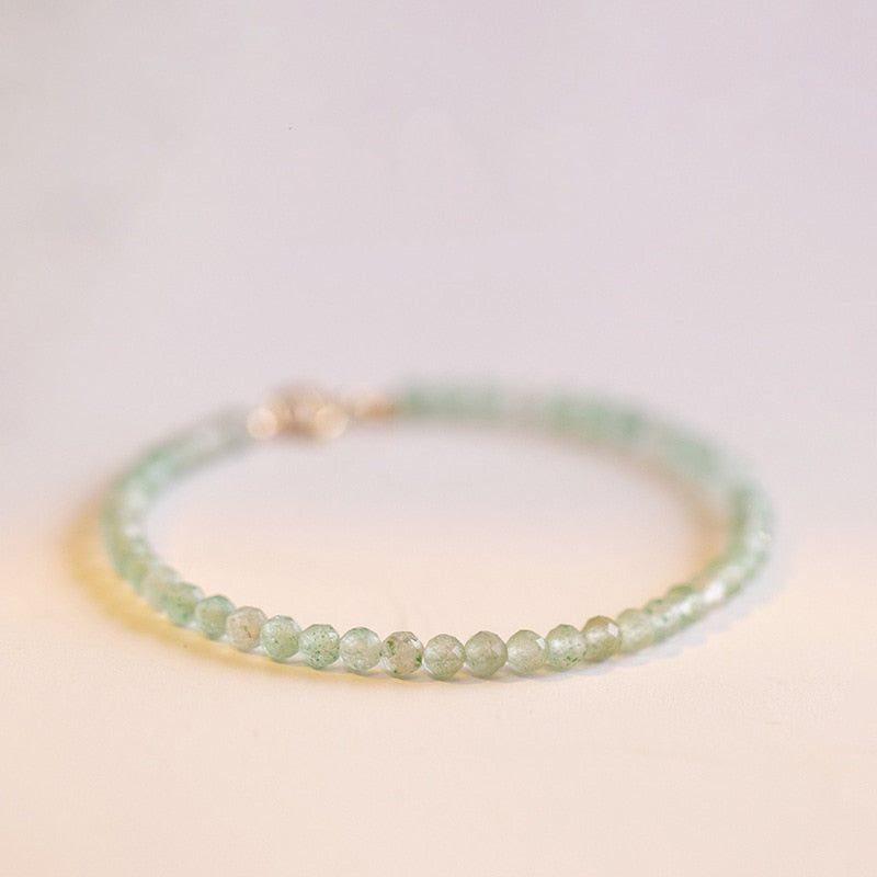 Round/Cut Stone Natural Jade Beads Beaded Bracelets