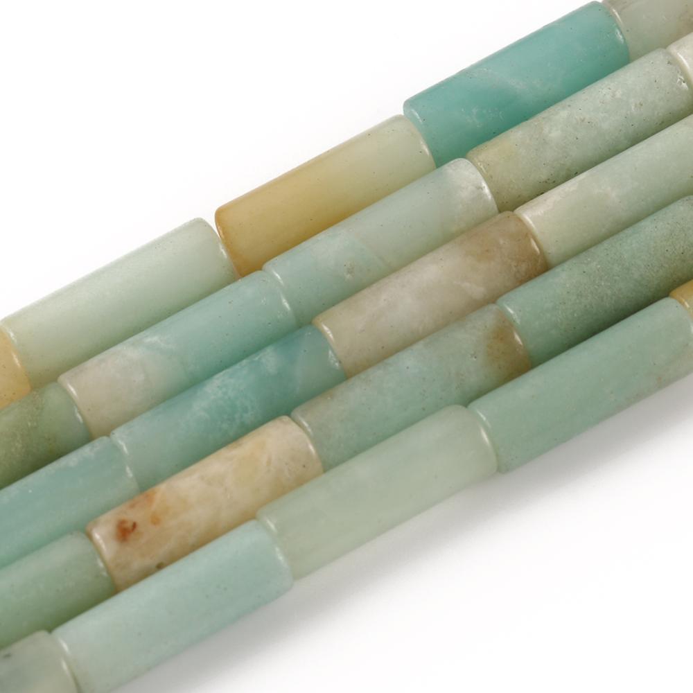 Cylinder Amazonite Jaspers Jades Crystal Round