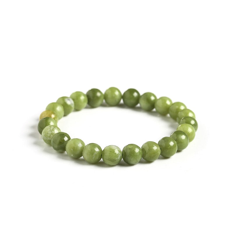 JD Natural Stone Bracelet Green Southern Jade