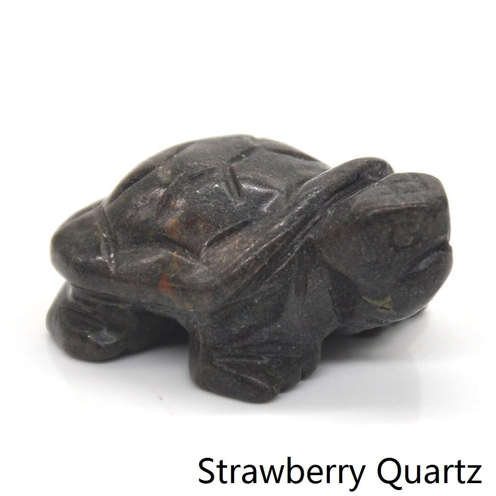 Turtle Tortoise Statue Natural Healing Crystal