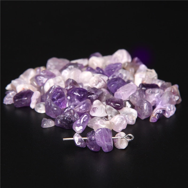 Natural Gem Irregular Rose Quartzs Chip Stone Beads