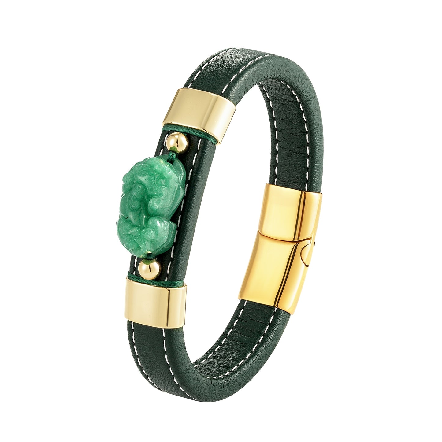New Natural Dongling Jade Pixiu Jewelry Lucky Bracelet