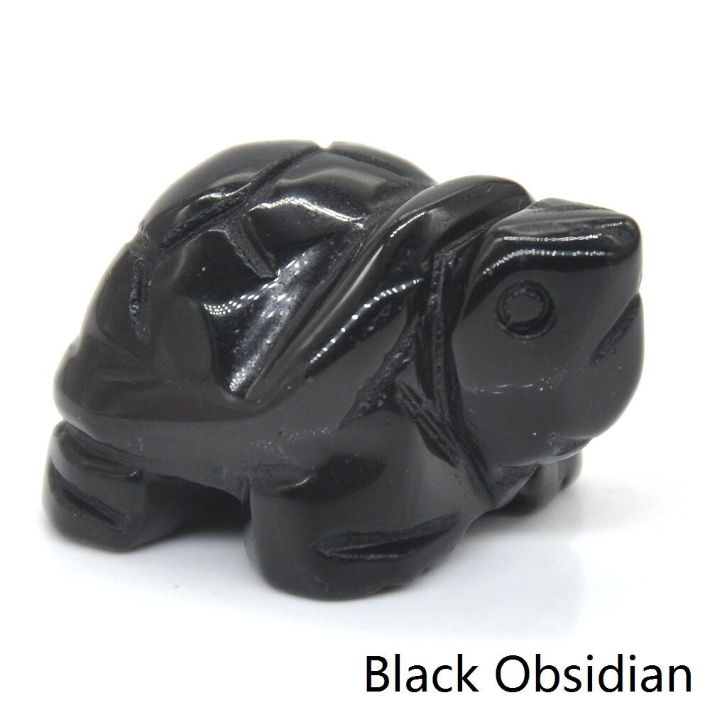 Turtle Tortoise Statue Natural Healing Crystal