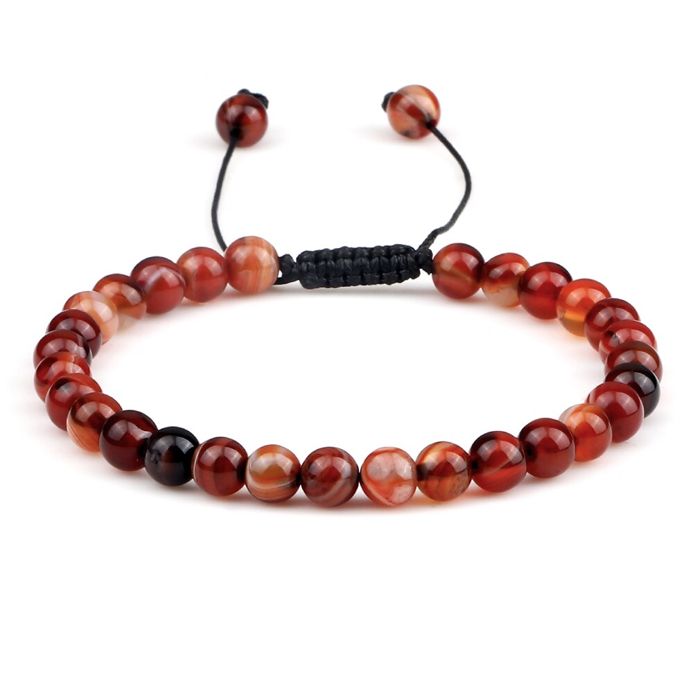 Natural Stone Men Bracelets Charm Tiger Eye