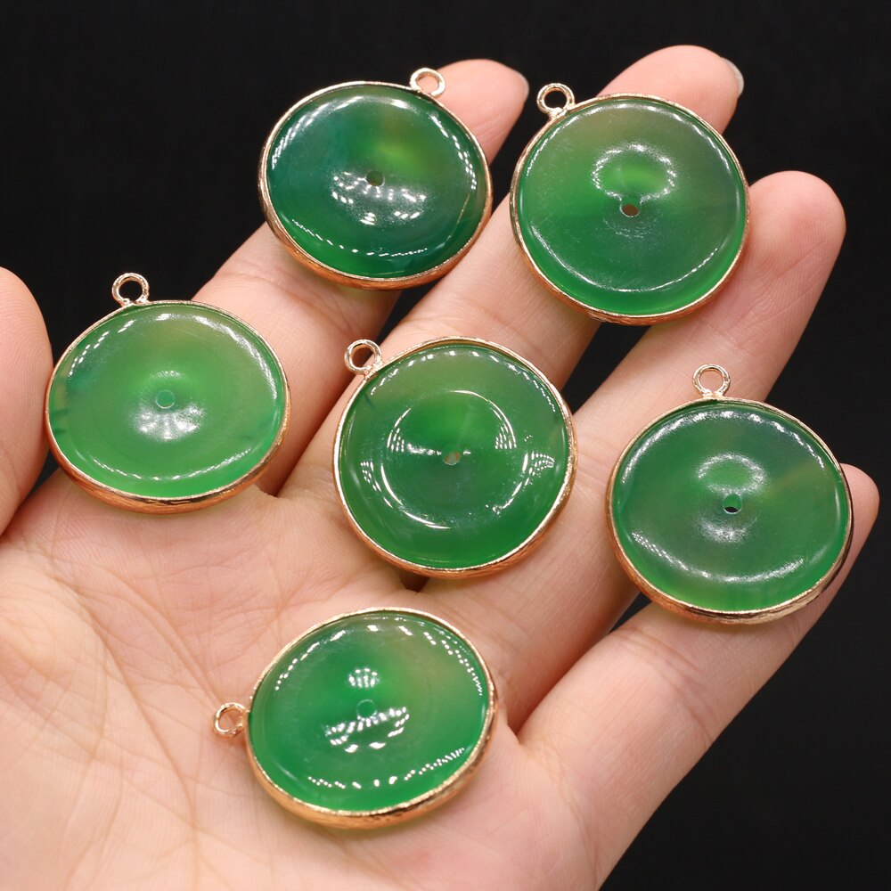 Natural Malaysian Jades Stone Charms Pendants