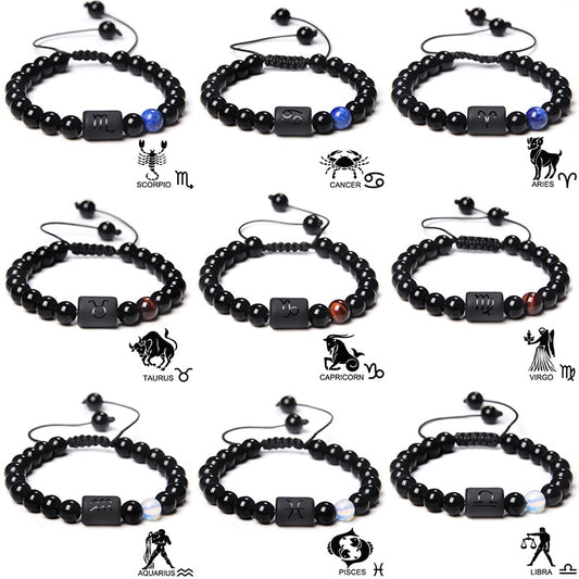 12 Zodiac Signs Constellation Couples Bracelet