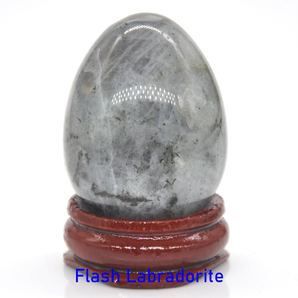 Egg Shaped Stone Natural Healing Crystal Kegel