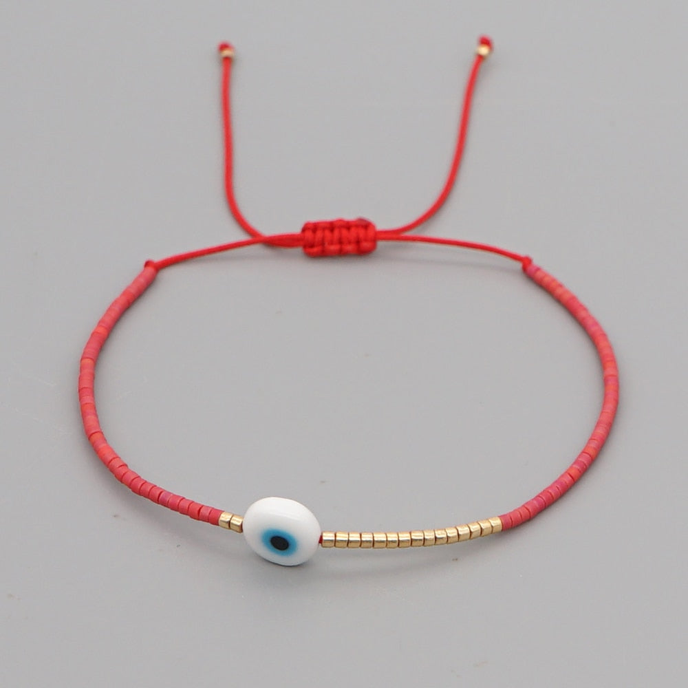 Greek Eye Braclet Turkish Evil Eye Bracelet Tiny String