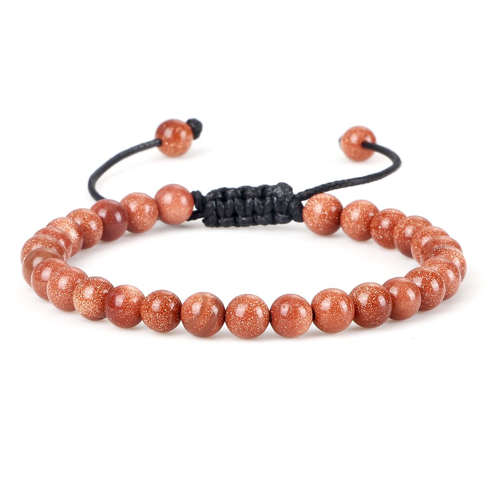 Natural Stone Men Bracelets Charm Tiger Eye