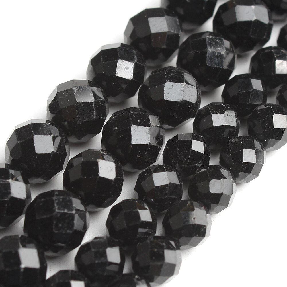 Natural Faceted Gem Canadian Jades Beads Round