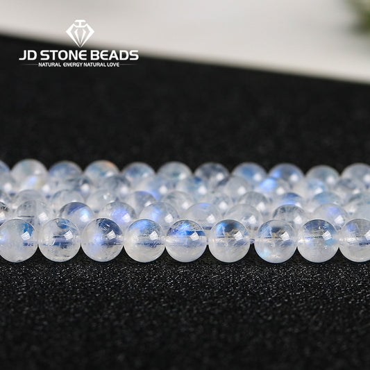 Natural Blue Moonstone Beads
