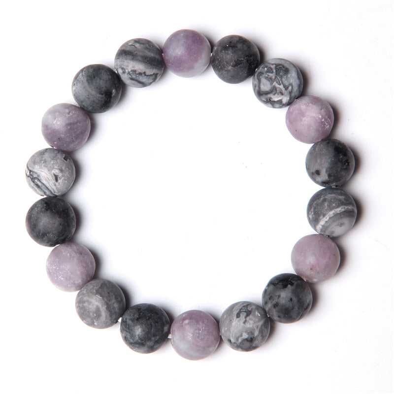 Universe Eight Planets Bracelet Men Natural Stone