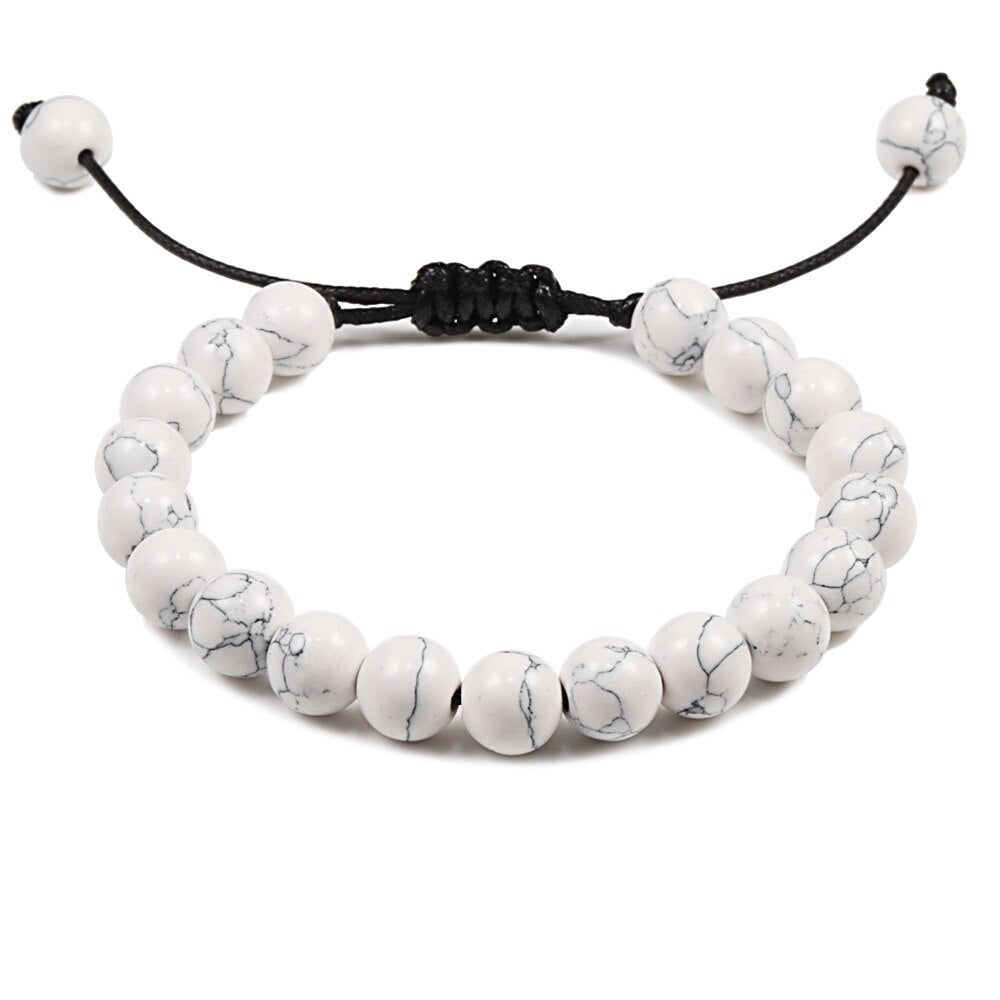 Adjustable Tiger Eye Beads Bracelets Red Energy