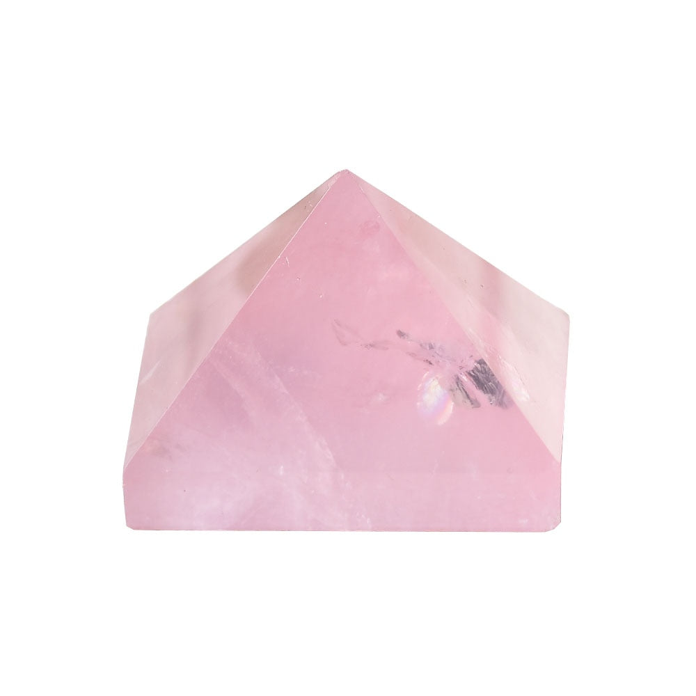 Fluorite Crystal Pyramid Quartz Healing Stone