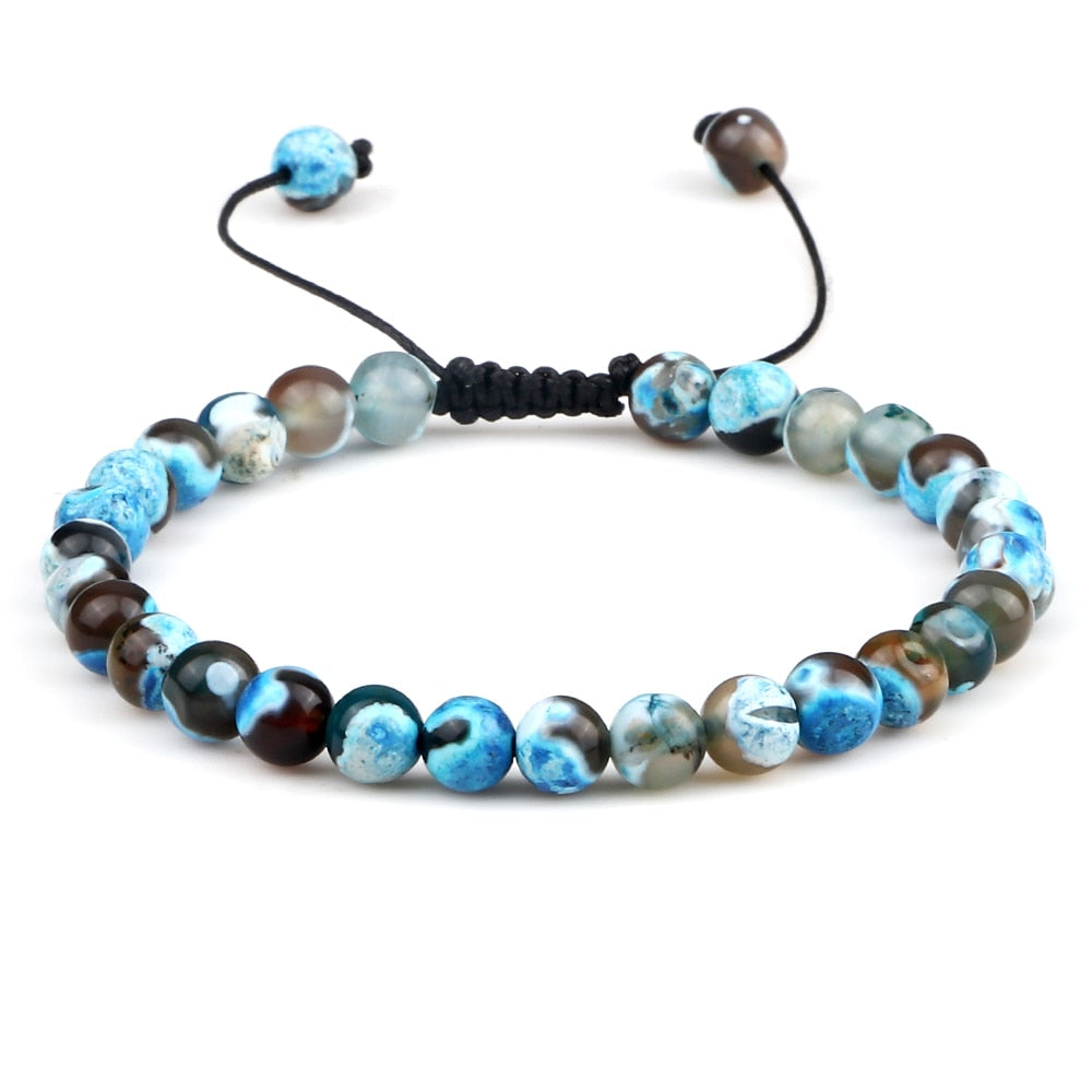 Natural Stone Men Bracelets Charm Tiger Eye