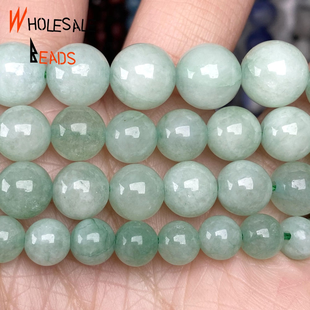 Natural Stone Aquamarines Chalcedony Jades Pink