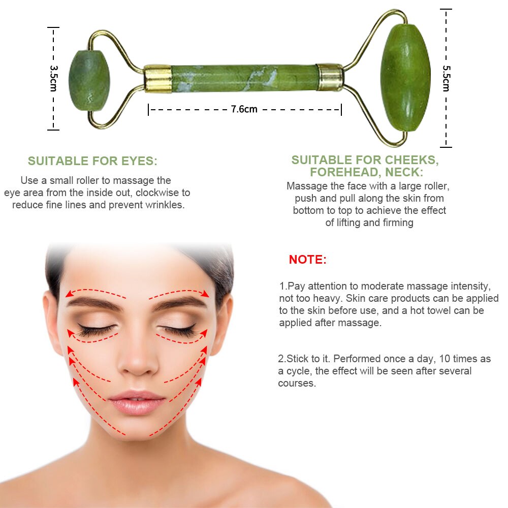 Jade Massagers For Face Slimming Skin Care Lift