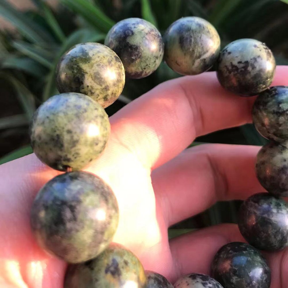 Tibetan Jade Bracelet With Magnetic Magic