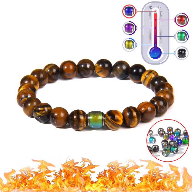 Changing Color Bracelet Fashion Natural Stone Beads