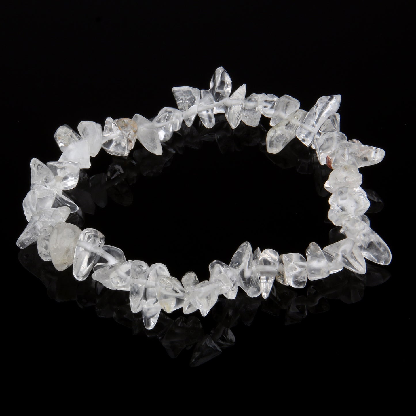 Irregular Natural Crystals Chakras Stone Bracelet