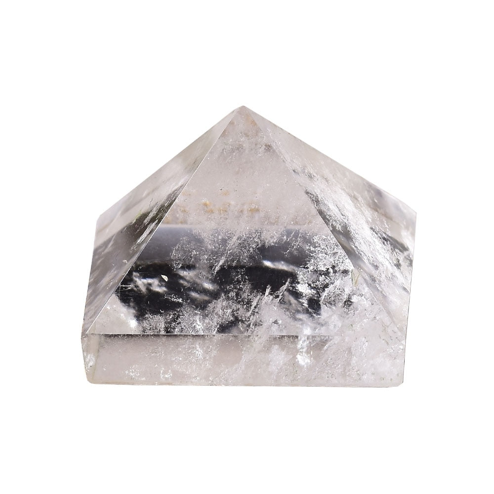 Fluorite Crystal Pyramid Quartz Healing Stone