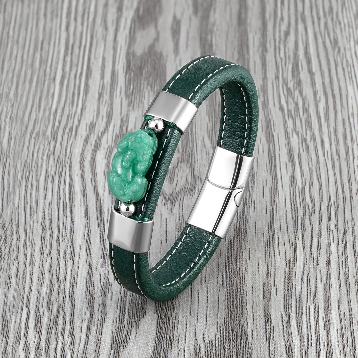 New Natural Dongling Jade Pixiu Jewelry Lucky Bracelet
