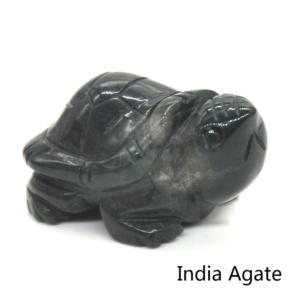 Turtle Tortoise Statue Natural Healing Crystal